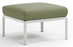 Bancheta Nardi KOMODO POUF Sunbrella 40369.00.140 Alb/Jungla (Verde)