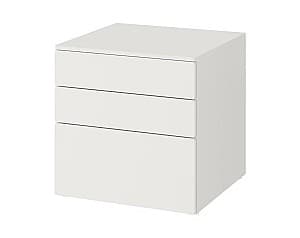 Comoda copii IKEA Smastad/Platsa 3 sertare 60x55x63 Alb