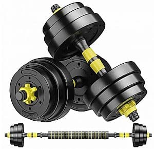 Haltera FitTronic FG20 20kg Black/Yellow