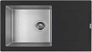 Раковина на кухню Флорентина Combi 860 (Antracit)