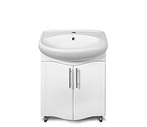 Dulap sub lavoar Aquatoria Argo 600 Alb Eco