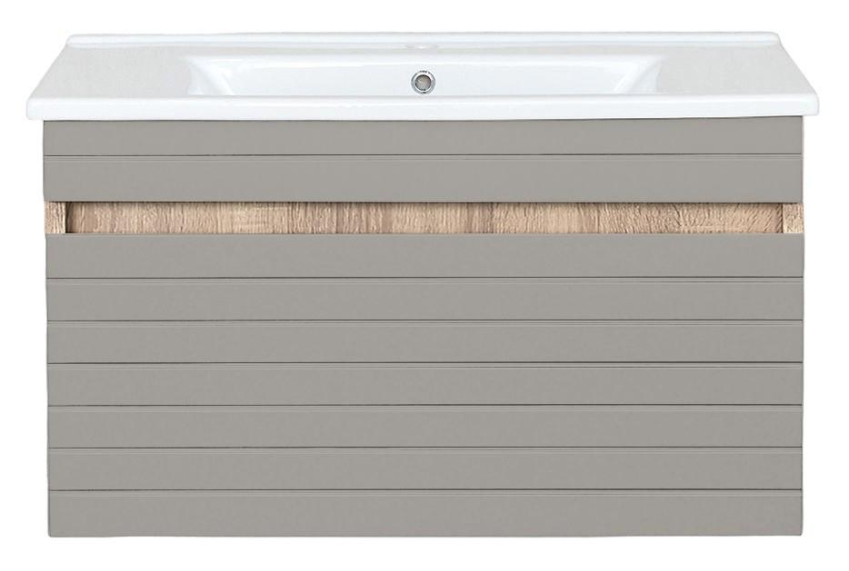 Dulap sub lavoar Bayro Avanti Light Grey