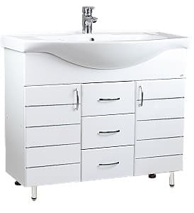 Dulap sub lavoar S-M Modern White 100 cm