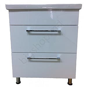 Dulap sub lavoar QUATTRO TAORMINA WHITE 70