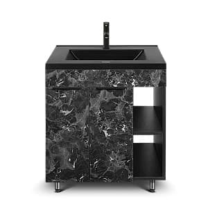 Dulap sub lavoar Aquatoria 13.02 Nero 700x480 N