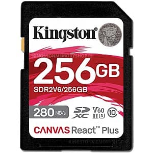 Card memorie Kingston Canvas React Plus V60 256GB (SDR2V6/256GB)