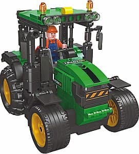 Конструктор Jie Star JohnDeere Зеленый трактор