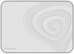 Mouse pad  Genesis Carbon 400 M Logo White