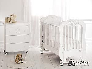 Patut copii Baby Expert Diamante (White)