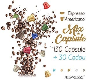 Cafea The Coffy Way Set capsule Nespresso (130+30)