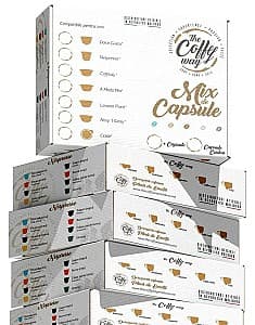 Кофе The Coffy Way Набор капсул Cialde (5 коробок x15+1 подарочная коробка x15)