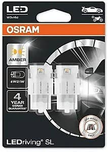 Lampa auto Osram W21W LEDriving SL 12V YELLOW