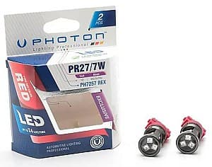 Автомобильная лампа PHOTON P27/7W 12.8V RED EXCLUSIVE SERIE
