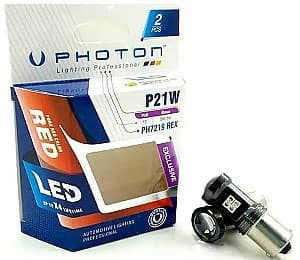 Lampa auto PHOTON P21W RED 93