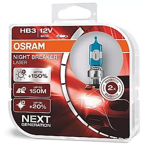 Автомобильная лампа Osram HB3 Night BREAKER  LASER NEXT Generation