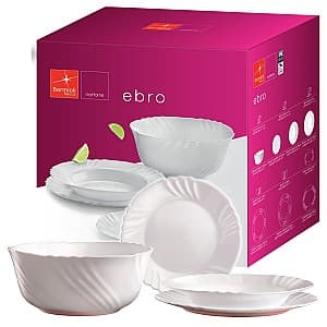 Set de vesela Bormioli Ebro 19 buc opalglass