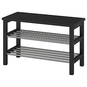 Raft pentru incaltaminte IKEA Tjusig Black 81x50 cm