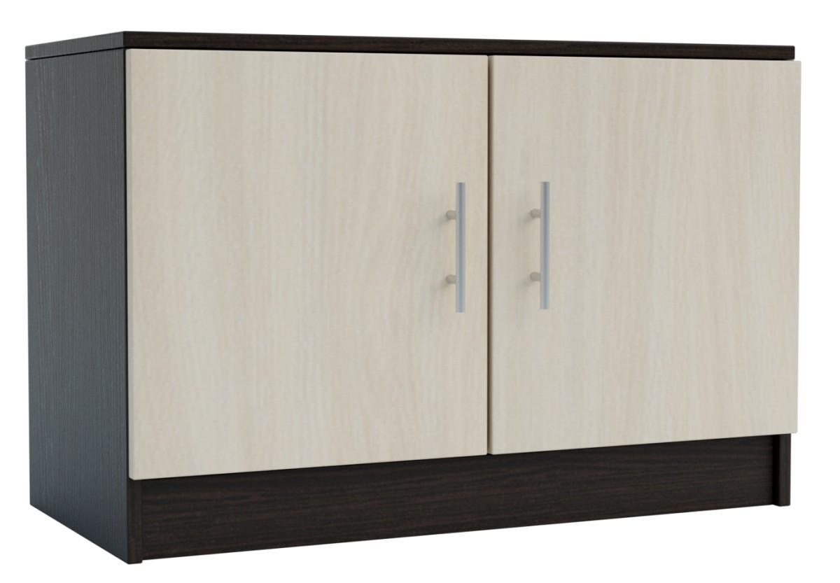 Обувница Confort-NV Стефани Венге(Коричневый)/Дуб Молочный(Бежевый)