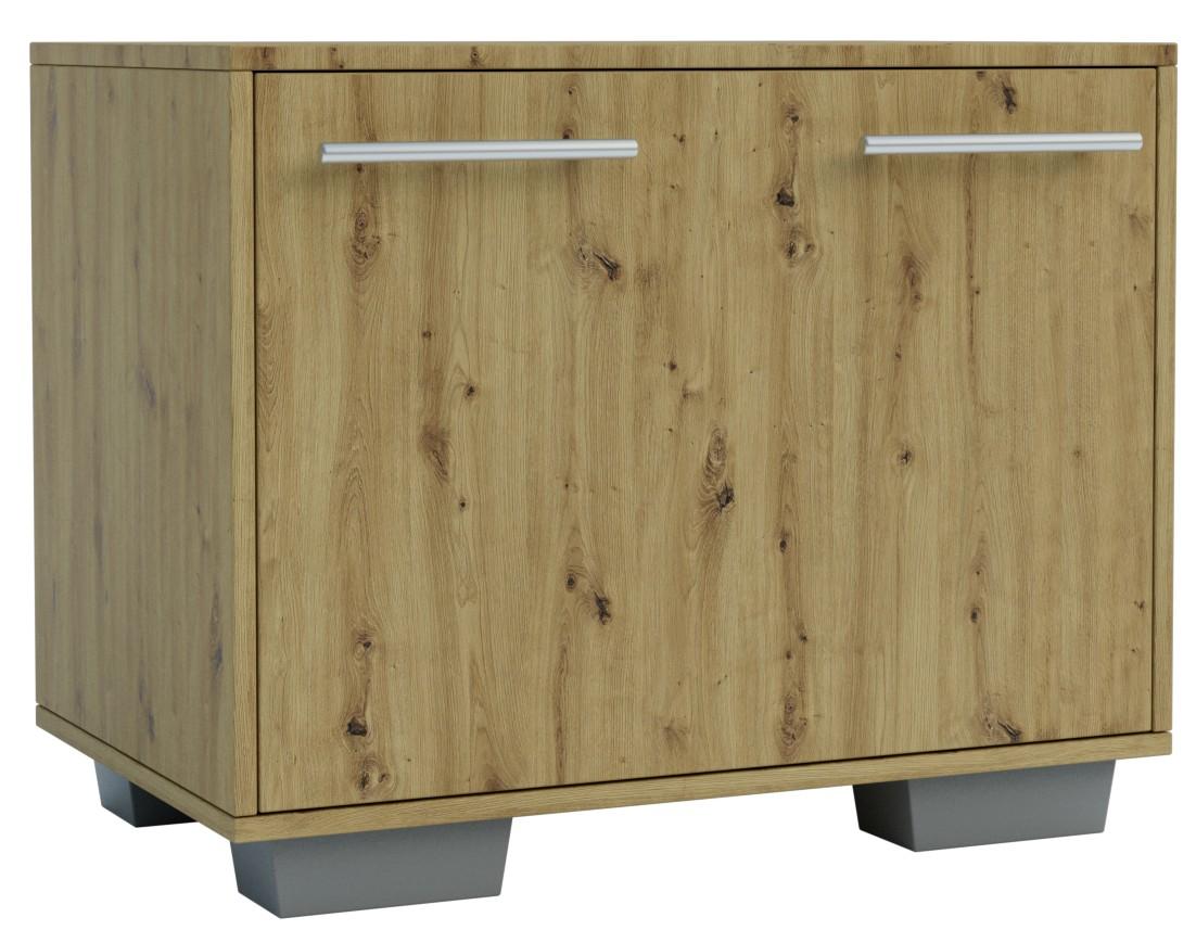 Dulap pentru incaltaminte Confort-NV Nika S Stejar Artizan(Maro)