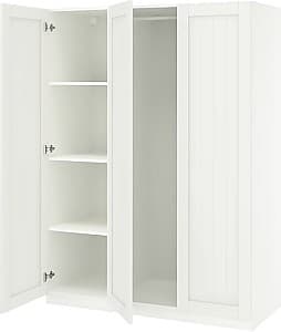 Шкаф IKEA Pax/Gullaberg полки/штанга 150x60x201 Белый