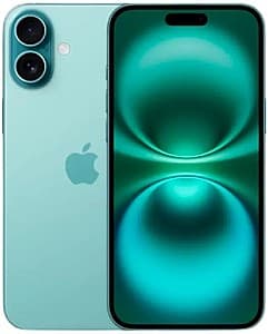 Мобильный телефон Apple iPhone 16 Plus 8ГБ/128ГБ Бирюзовый