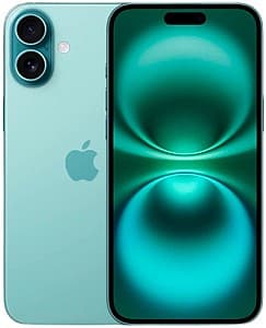 Мобильный телефон Apple iPhone 16 Plus 256ГБ Бирюзовый