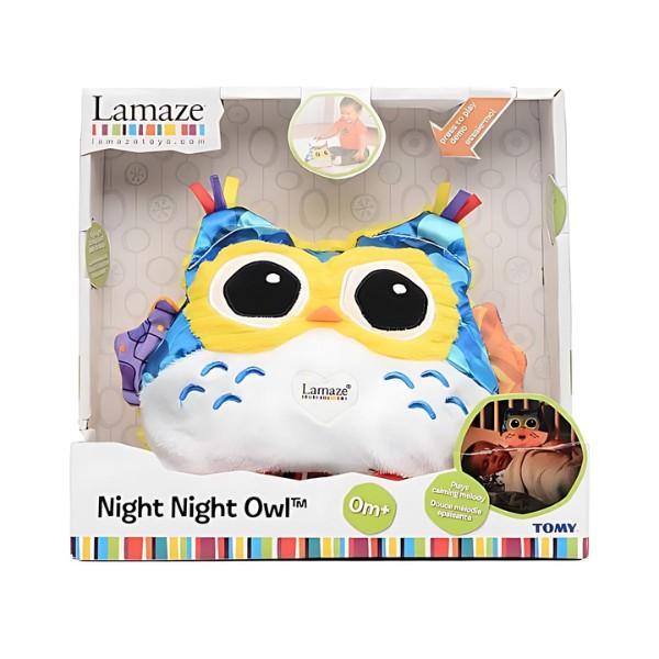 Музыкальная игрушка TOMY светящаяся сова, Lamaze
