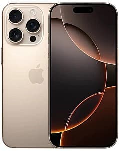 Telefon mobil Apple iPhone 16 Pro 8GB/128GB Desert Titanium