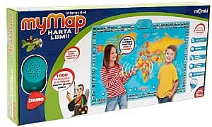 Интерактивная игрушка Momki kарта мира на аудиостене