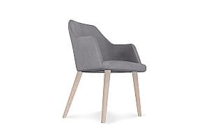 Деревянный стул Mobilier Poli Grey