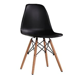 Scaun din lemn DP Eames A-37 Black