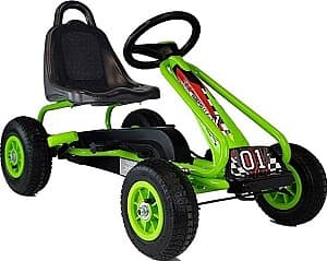 Kart cu pedale LeanToys G201 Green