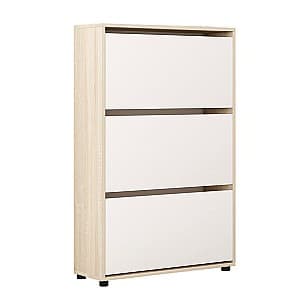 Тумба для обуви Mobildor Lux Leo 80 3D Sonoma/White