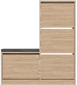 Dulap pentru incaltaminte DECO Dude Oak