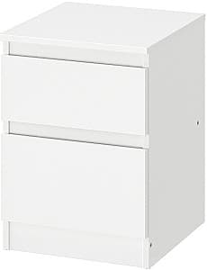 Noptiera IKEA Kullen 2 sertare 35x49 Alb