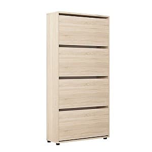 Dulap pentru incaltaminte Mobildor Lux Leo 90 4D Sonoma