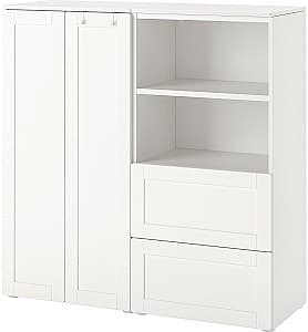 Dulap pentru copii IKEA Smastad/Platsa 120x42x123 Alb