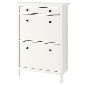 Тумба для обуви IKEA Hemnes 2 отделения 89x127 Белый