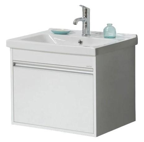 Шкаф под умывальник Martat Teos 80 Белый + раковина