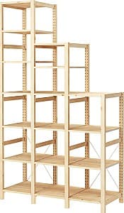 Стеллаж IKEA Ivar 139x50x124-226 Сосна