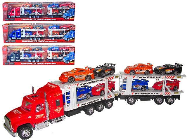 Tehnica speciala VLM Camion cu remorca+8 masini(31355)