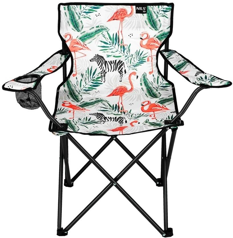 Складной стул Nils Camp NC1625 Flamingo