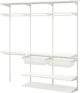 Etajera IKEA Boaxel 187x40x201 Alb