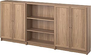 Etajera IKEA Billy/Oxberg 240x30x106 Aspect Stejar