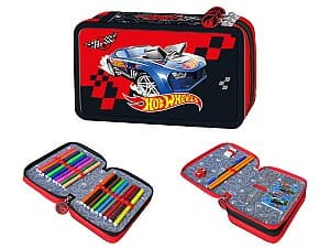 Пенал Hot Wheels с аксессуарами, 3 секции (53175)