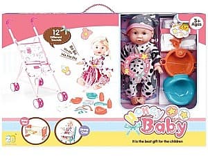  Honey Baby Bebelus cu scaun, pat, carucior(43869)