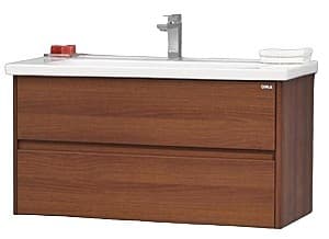 Dulap sub lavoar Orka Duden 80 Odeon Red Walnut