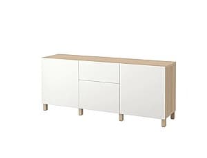 Комод IKEA Besta antique oak / white Lappviken