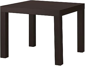 Masuta de cafea, reviste IKEA Lack 55x55 Negru-Maro