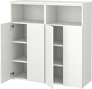 Dulap pentru copii IKEA Smastad/Platsa 120x42x123 Alb